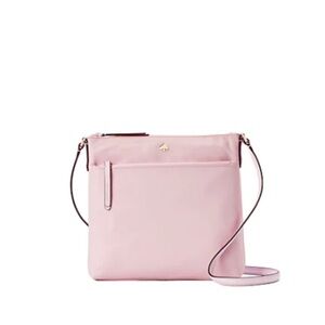 Kate Spade New York Jae nylon flat crossbody bag in Serendipity Pink